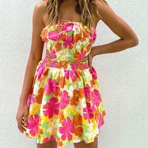 Sabo, Bianca Shirred Dress  NWT.